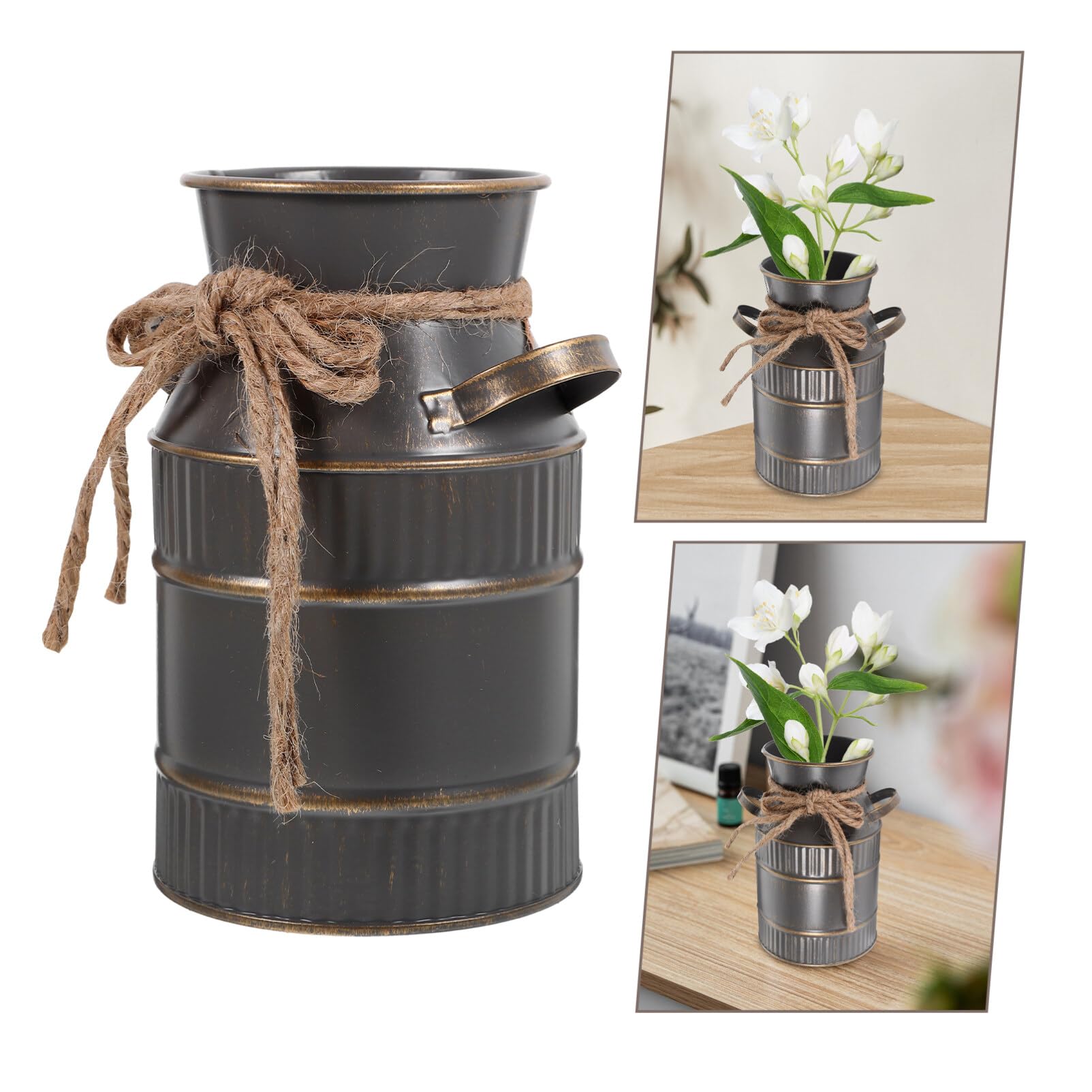 鉄製 花瓶 Amazon.co.jp: Kichvoe 鉄製 フラワーバケツ ヴィンテージ 花瓶 素朴な